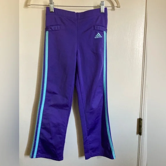 adidas Bottoms Adidas Y2k Little Girls Purple With Blue